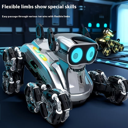 MechaPaw All-Terrain Robot Dog - 8-Wheel Remote Control Mechanical