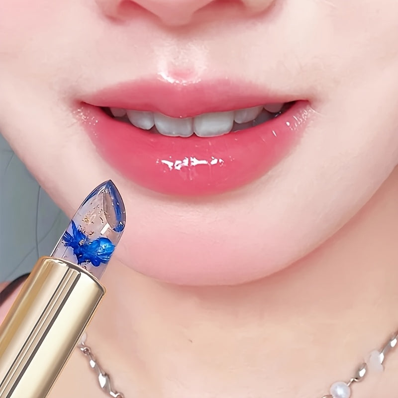 Crystal Flower Jelly Lipstick 1+1 free - Color-Changing Magic Lip Balm