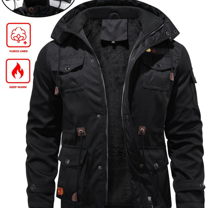 Men's Heavyweight Winter Jacket - Thermal Insulated