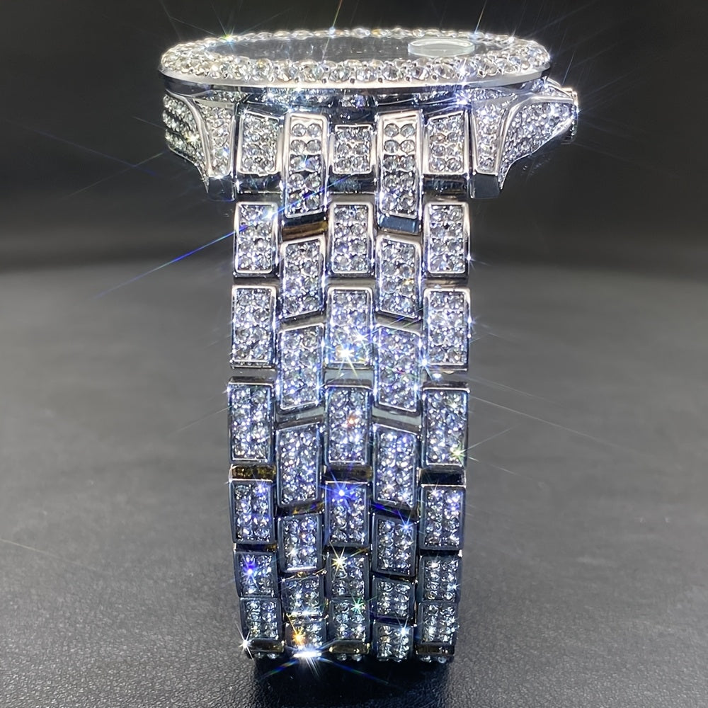 MISSFOX Rhinestone Quartz Watch - Sparkling Ice Watch