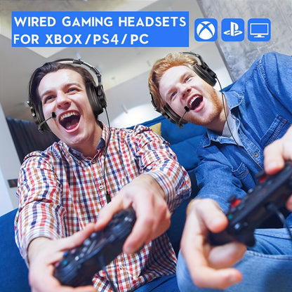Oneodio A71D Wired Gaming Headset - Detachable Mic & Surround Sound