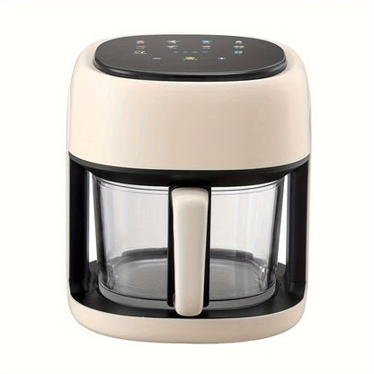 Intelligent Compact Air Fryer 4.5L - Glass 360° Window