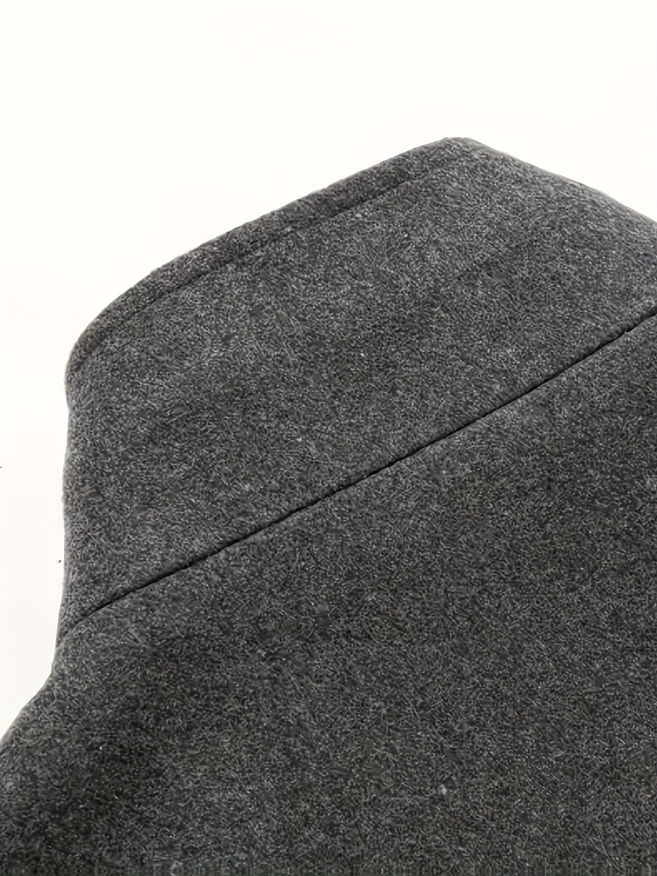 Men's Autumn/Winter Tweed Coat - Business Double-Breasted Wool