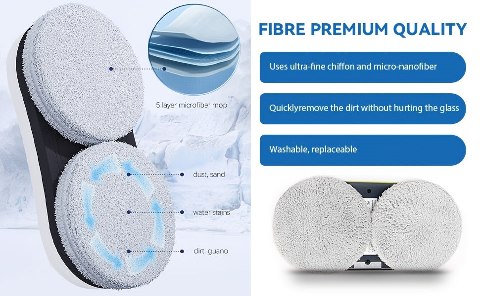 Intelligent Automatic Window Cleaner - Remote Controlled