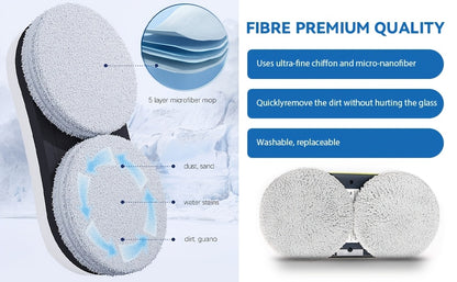 Intelligent Automatic Window Cleaner - Remote Controlled