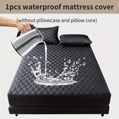 Waterproof Mattress Protector - Breathable Dustproof Fitted Sheet
