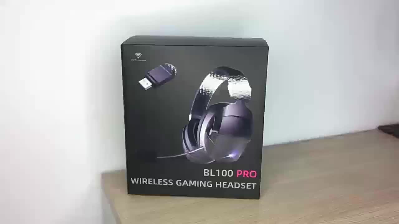 Wireless Gaming Headset - 3 Modes with 48Hr Battery & Surround Sound