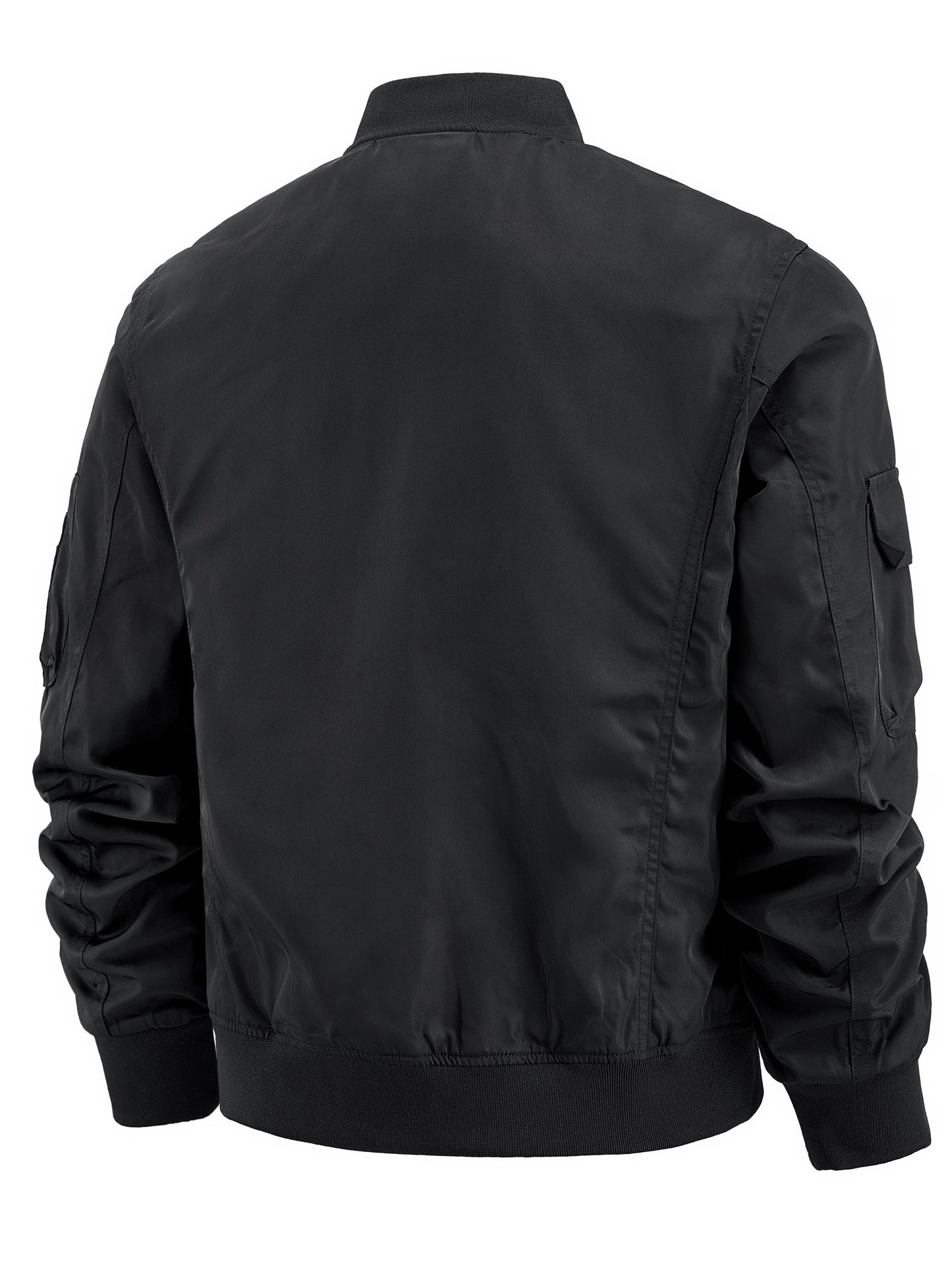 Men’s Premium Utility Bomber Jacket with Multi-Pocket
