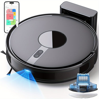 Lubluelu B40 Robot Vacuum Cleaner - 3 in 1 Mop 6500Pa