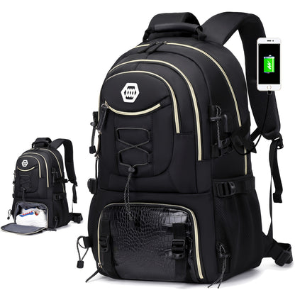 ENOSHI 40L Large Backpack - Laptop Shoe Storage Travel Hiking