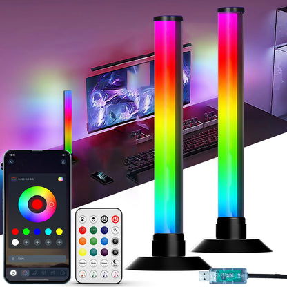 NBBUFF RGB LED Desk Lamps 2pcs - Music Sync & App Control