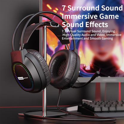 Lenovo Headset 7.1 Surround - RGB with Noise Cancelling Mic