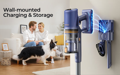 Laresar V11 Cordless Vacuum 650W 90Min - 46KPa 6-in-1 Touch Display