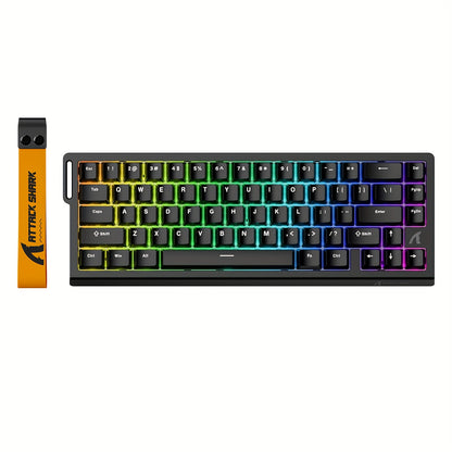 ATTACK SHARK X68 HE Mechanical Gaming Keyboard - 60% TKL Rapid Trigger