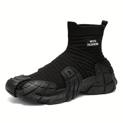 Men's Slip-On Sock Sneakers - Breathable Casual Hiking Shoes