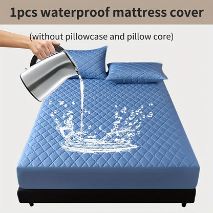Waterproof Mattress Protector - Breathable Dustproof Fitted Sheet