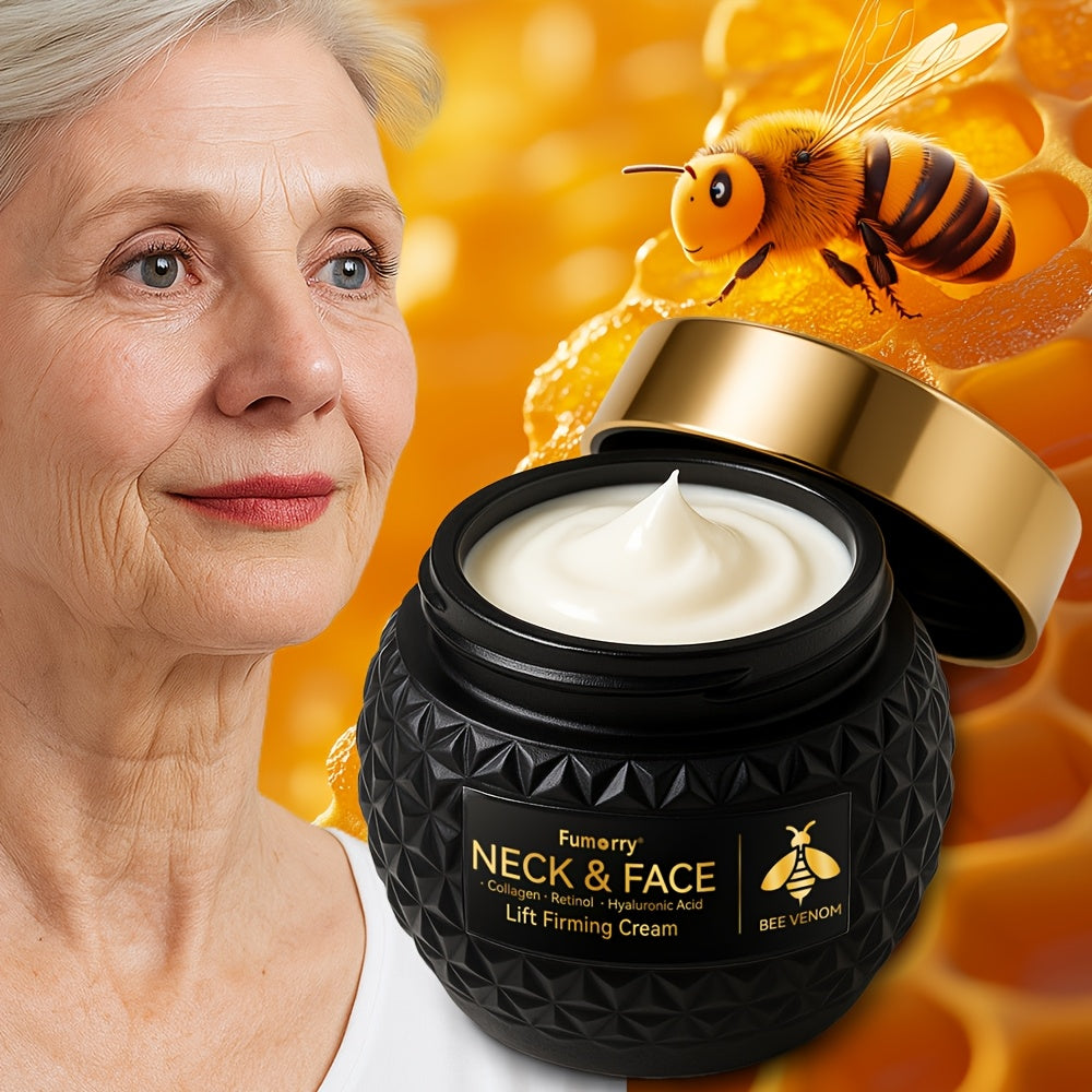 Fumorry Bee Venom Facial & Neck Cream - Collagen Hyaluronic Acid