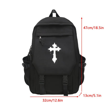 Black Backpack - Foldable Travel Bag