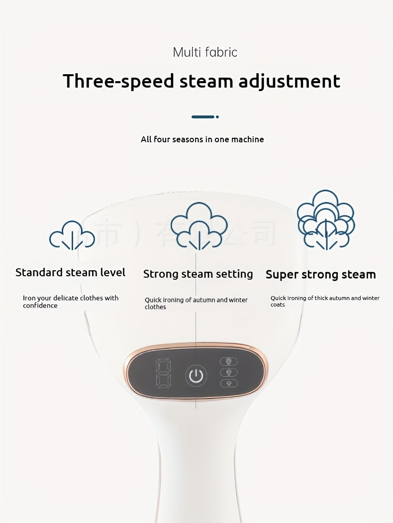 2025 Handheld Garment Steamer - LED Display 9-Second Heating