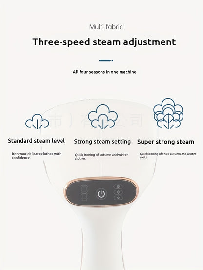 2025 Handheld Garment Steamer - LED Display 9-Second Heating
