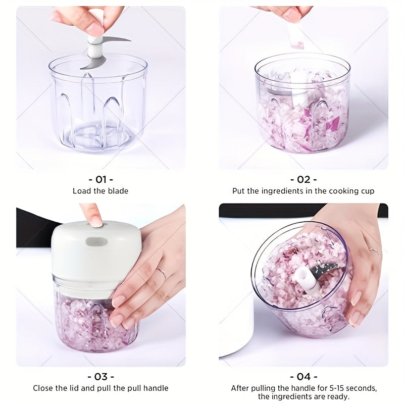 Rechargeable Cordless Food Processor