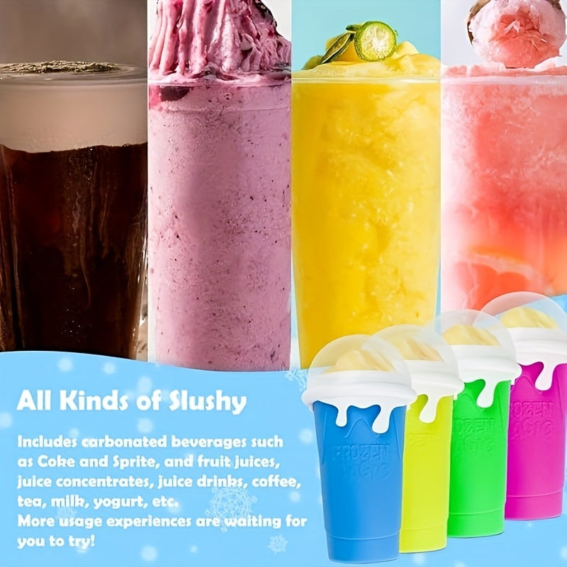Quick-Freeze Slushy Cup Maker - Reusable