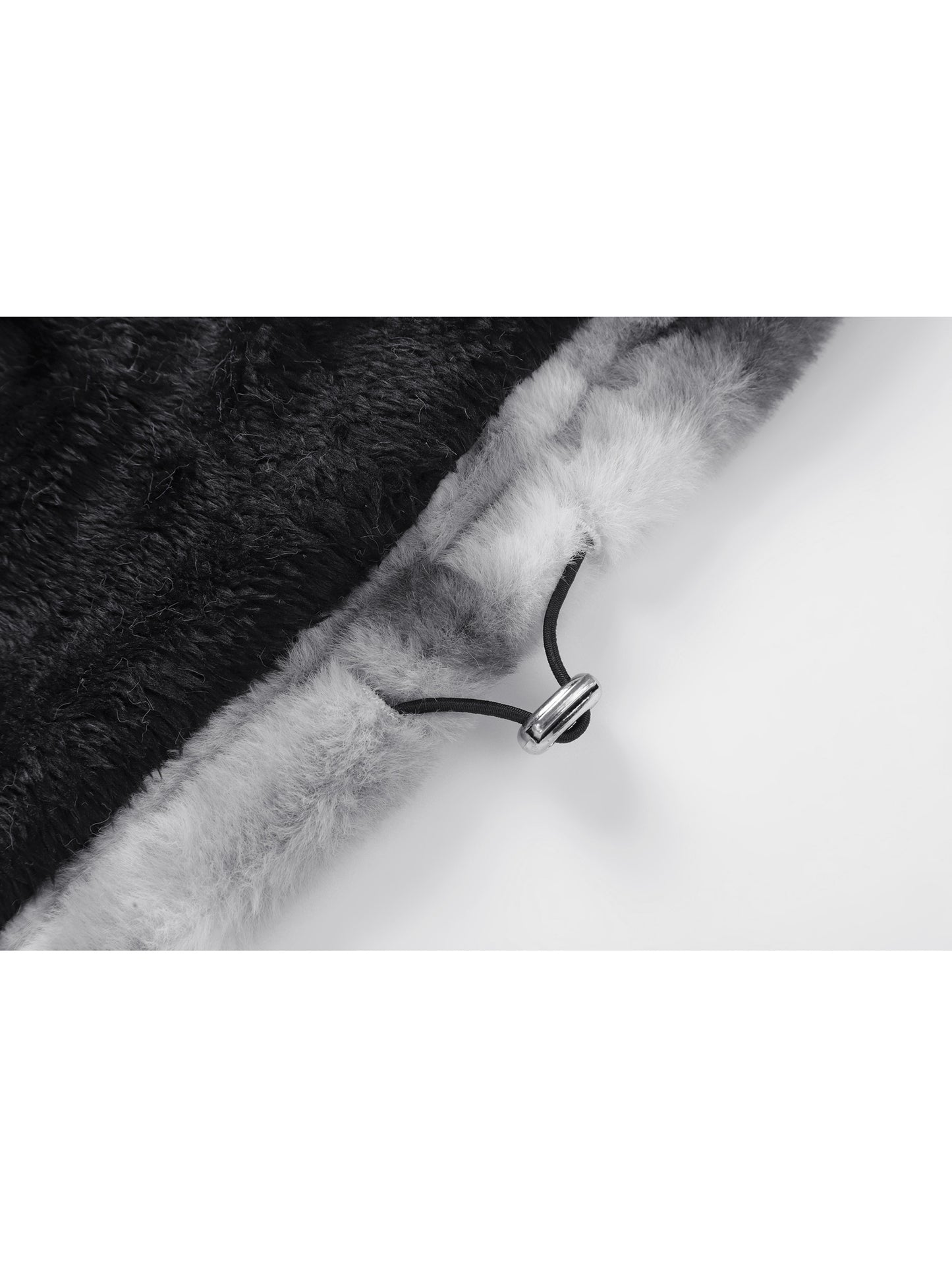 Men's Embroidered Jacket - Funnel Collar Zip-Up