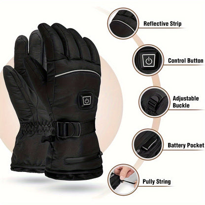 Brizelux Heated Gloves - 4000mAh 3 Temperature Electric Winter