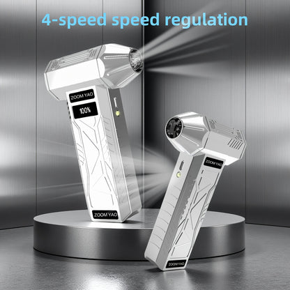 TurboBlast Pro – High-Speed Handheld Dust Blower (USB, 2000mAh)