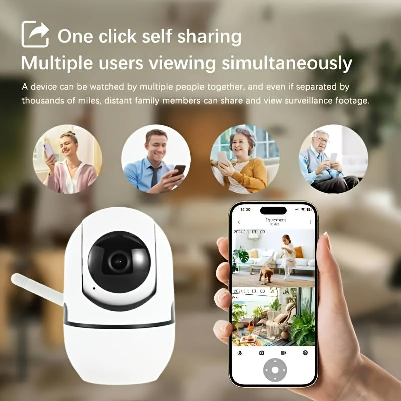 SURFIRST FHD WiFi Security Camera - AI Motion Night Vision