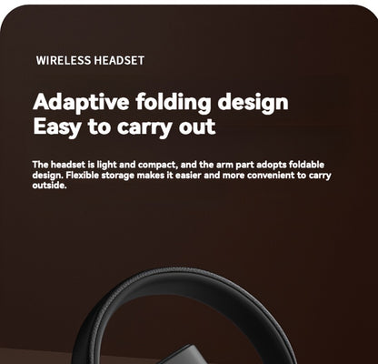 Retro Wireless Headphones - HiFi Deep Bass with 350mAh Battery