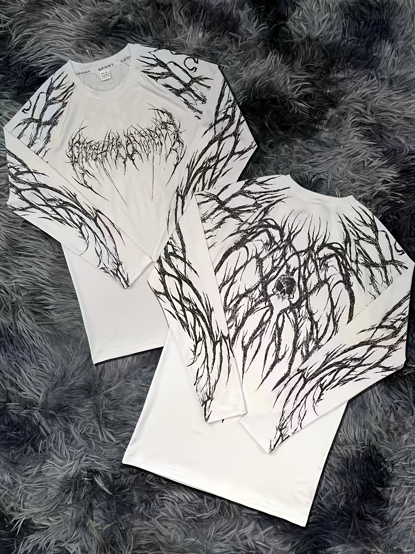 Men's Compression Long Sleeve Fitness Shirt - Muscle Fit