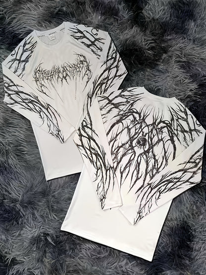 Men's Compression Long Sleeve Fitness Shirt - Muscle Fit