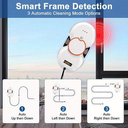 Intelligent Automatic Window Cleaner - Remote Controlled