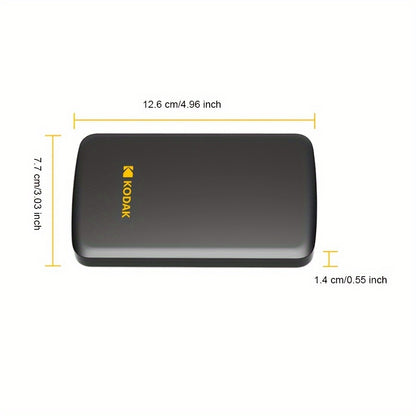 KODAK 500GB/1TB Portable External Hard Drive