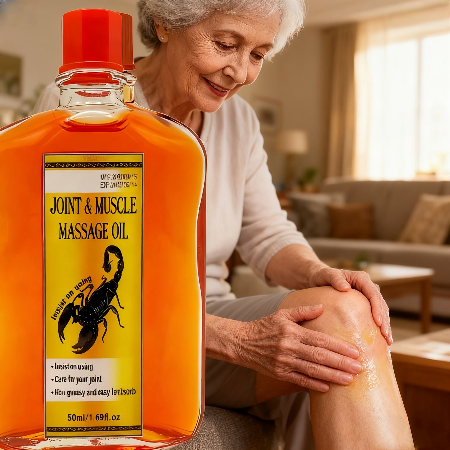 50ml Natural Muscle Massage Oil