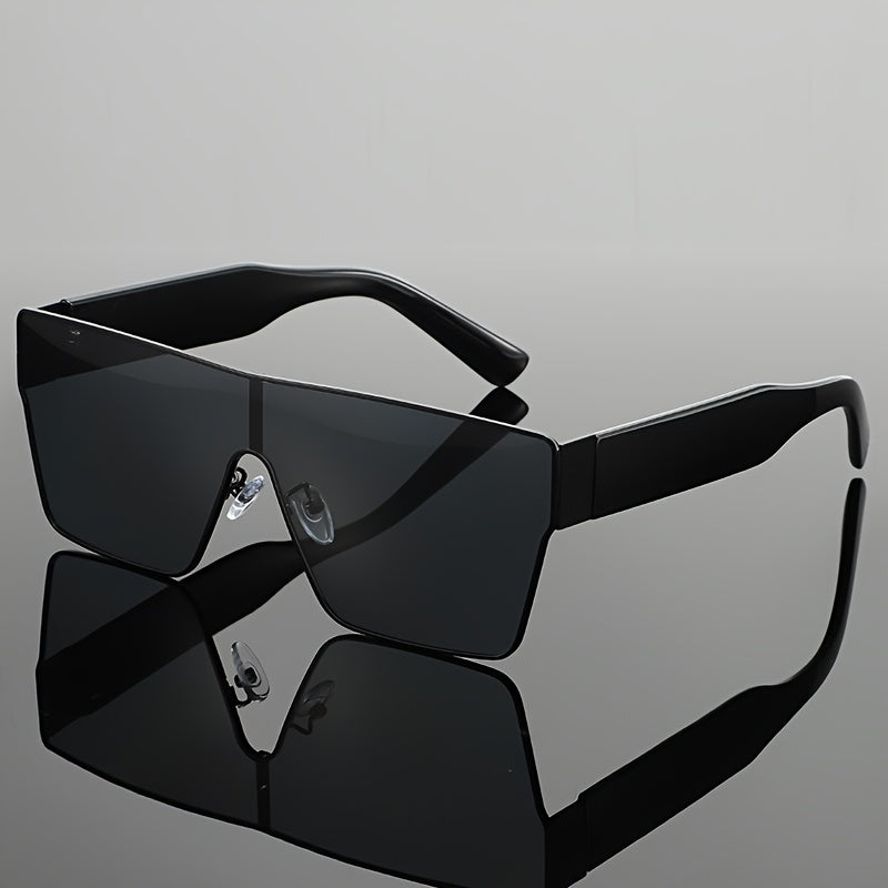 Oversized Square Glasses - Unisex
