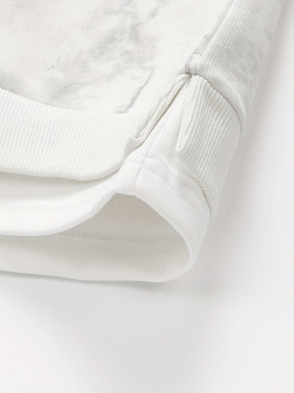 Men's Tie-Dye Sweatshirt - Round Neck Pullover