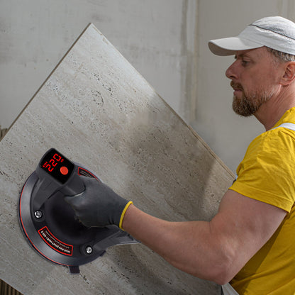 220KG Electric Vacuum Suction Cup - Heavy-Duty Glass Tile Lifter