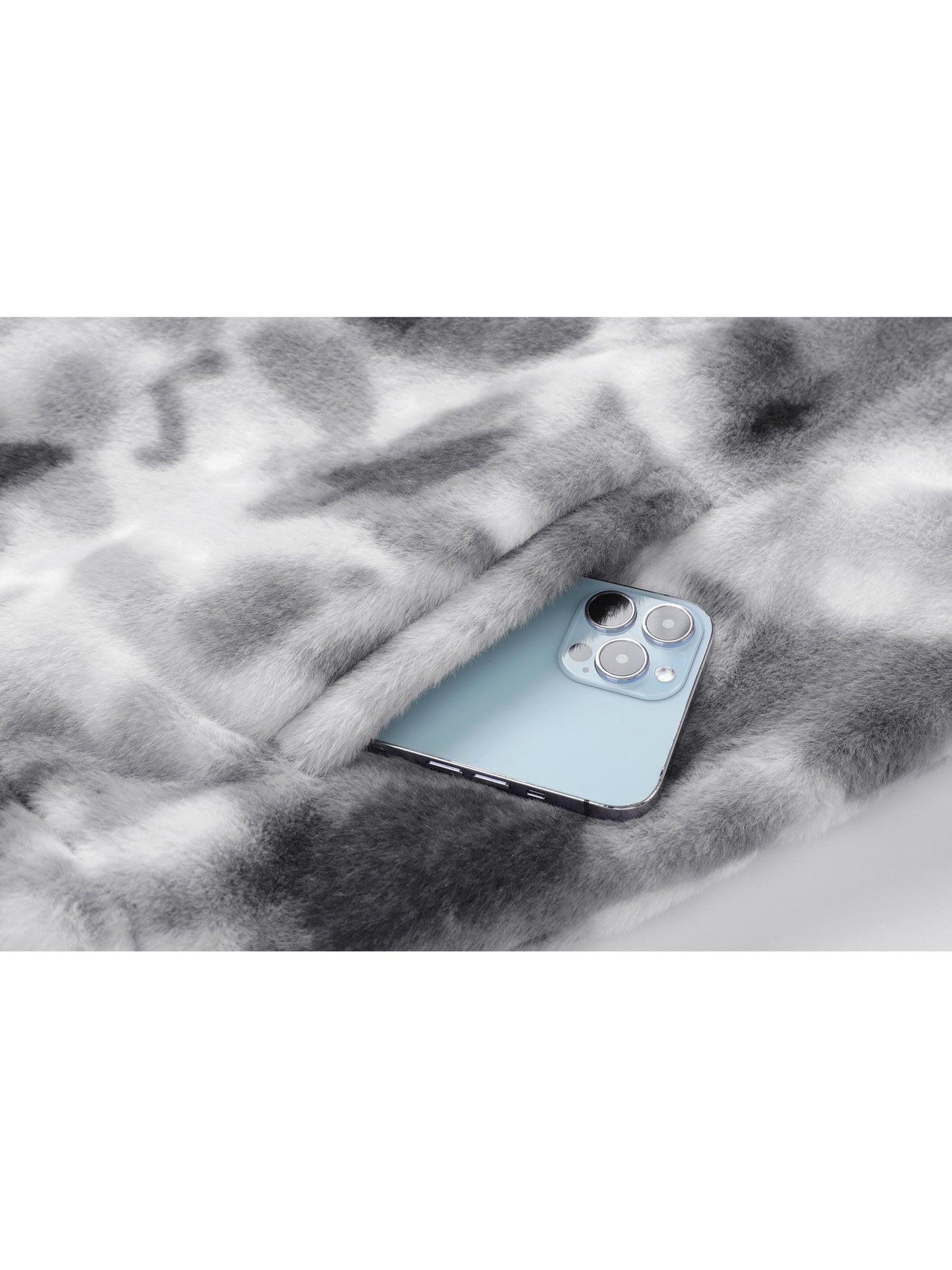 Men's Embroidered Jacket - Funnel Collar Zip-Up