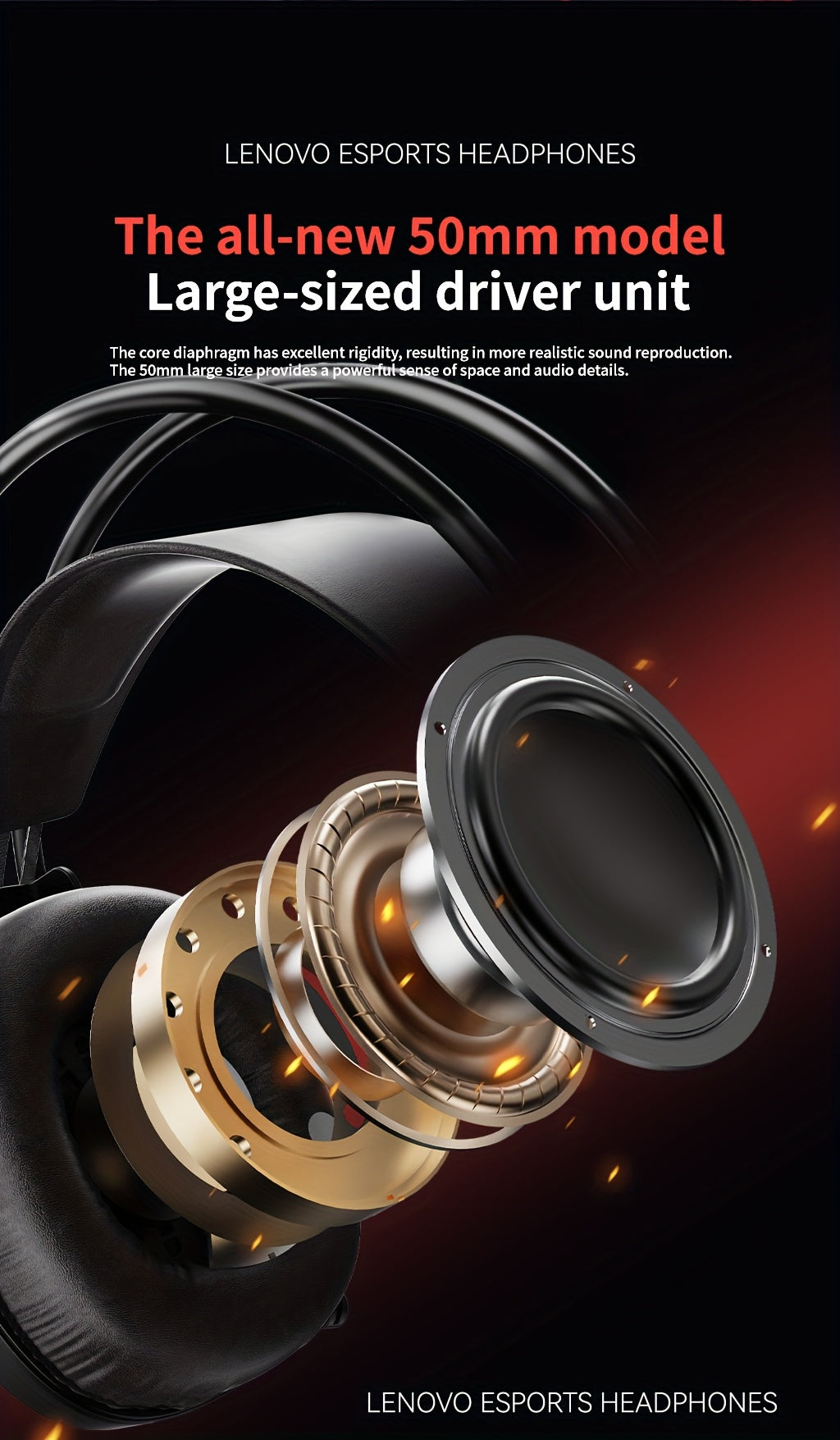 Lenovo Headset 7.1 Surround - RGB with Noise Cancelling Mic