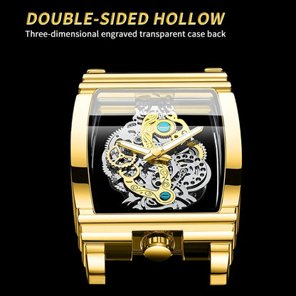 POEDAGAR Men's Waterproof Luminous Luxury Quartz Watch