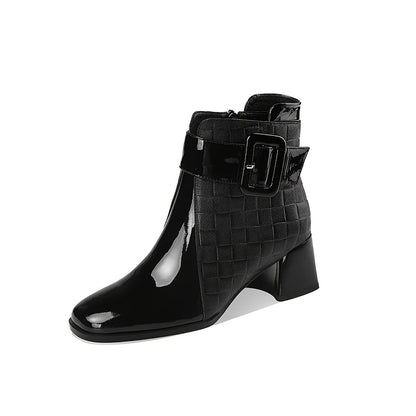 Women's Chunky Heel Ankle Boots
