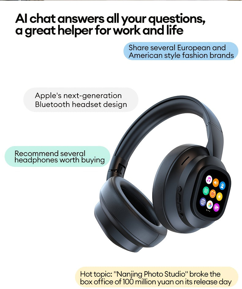 HYUNDAI HY-X1 PRO Multilingual Translator Headset - Smart AI Chat Assistant