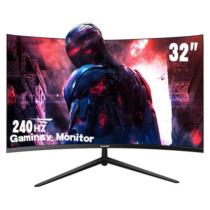 Gawfolk 32" Curved Gaming Monitor - 240Hz VA Panel FHD