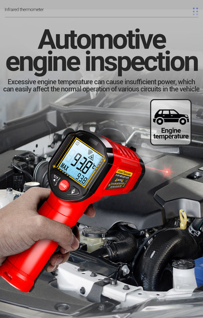 ANENG TH202 Thermometer Hygrometer - Non-Contact -50-600°C LCD