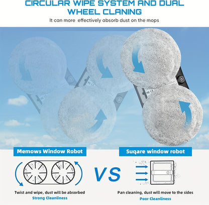 Intelligent Automatic Window Cleaner - Remote Controlled