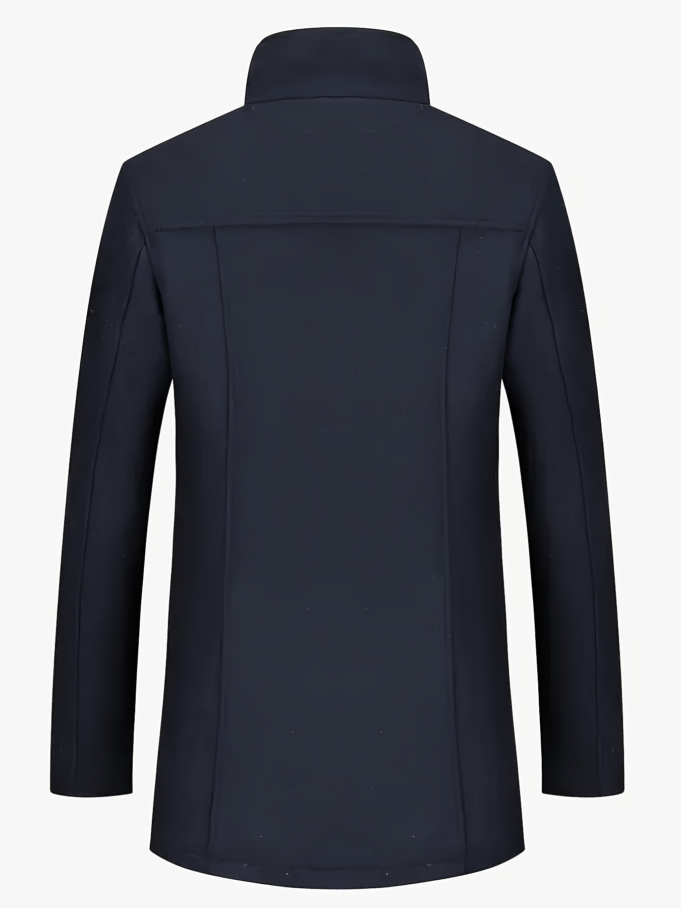 Men's Autumn/Winter Tweed Coat - Business Double-Breasted Wool