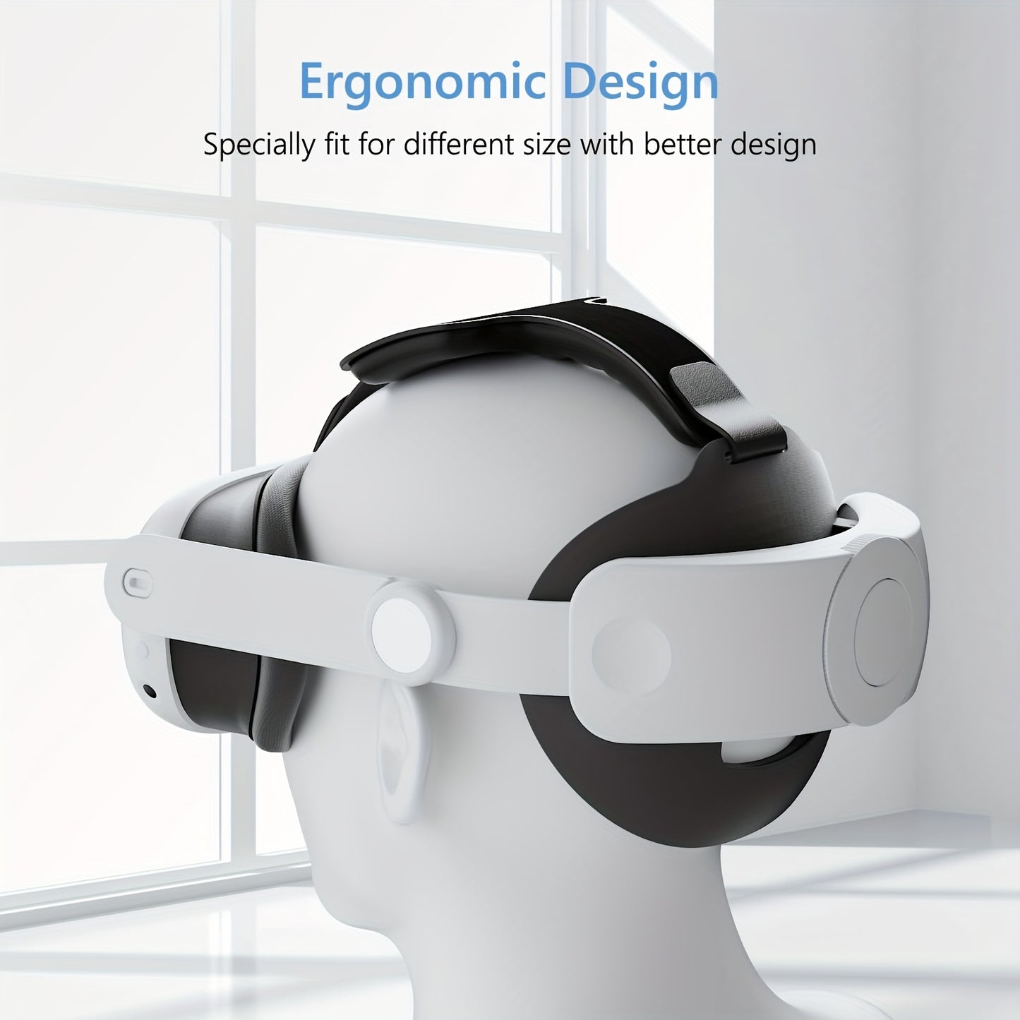Meta Quest 3 Head Strap - Adjustable VR Accessory for Quest 3/3S