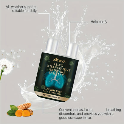 Car Nasal Inhaler - Herbal Extracts for Refreshment & Relaxation